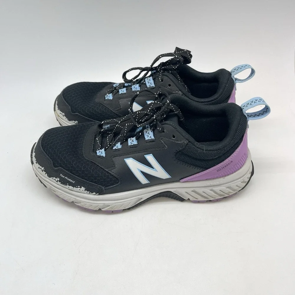 New Balance Sneakers‎ Womens 8 B 510 V5 WT510LB5 Black Athletic Running Shoes